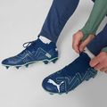 PUMA Future Match FG/AG férfi futballcipő perzsa kék/puma fehér/pro zöld 2