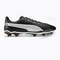 Férfi futballcipő PUMA King Match FG/AG puma fekete/puma fehér 2