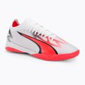 Férfi PUMA Ultra Match IT futballcipő puma fehér/puma fekete/tüzes orchidea