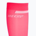 Férfi kompressziós futó zoknimęskie CEP Tall 4.0 pink/black 3