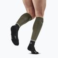 Férfi kompressziós futó zoknimęskie CEP Tall 4.0 olive/black 6