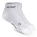 Férfi kompressziós futó zoknimęskie CEP Ultralight Low Cut carbon white 2