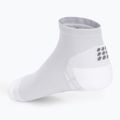 Férfi kompressziós futó zoknimęskie CEP Ultralight Low Cut carbon white 3