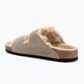 BIRKENSTOCK Arizona Shearling SL Regular taupe flip-flopok 3