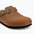 BIRKENSTOCK Boston LEOI Regular konyak színű flip-flopok 7