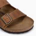 BIRKENSTOCK Arizona LEOI Regular konyak színű flip-flopok 7