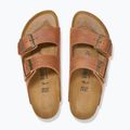 BIRKENSTOCK Arizona LEOI Narrow konyakszínű flip-flopok 10