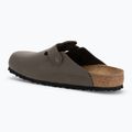 BIRKENSTOCK flip-flop Boston NL Regular sima bőr beton szürke 3