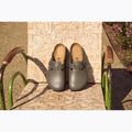 BIRKENSTOCK flip-flop Boston NL Narrow sima bőr beton szürke 4