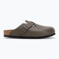 BIRKENSTOCK flip-flop Boston NL Narrow sima bőr beton szürke 2