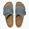 BIRKENSTOCK Kyoto LENB/LEVE keskeny flip-flop bazalt szürke 3