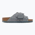 BIRKENSTOCK Kyoto LENB/LEVE keskeny flip-flop bazalt szürke 2