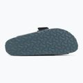 BIRKENSTOCK Kyoto LENB/LEVE keskeny flip-flop bazalt szürke 4
