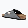BIRKENSTOCK Arizona BF Narrow metálfekete flip-flopok 3