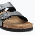 BIRKENSTOCK Arizona BF Narrow metálfekete flip-flopok 7