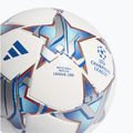 Focilabda adidas UCL League 23/24 white/silver metallic/bright cyan/royal blue méret 4 4