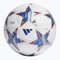 Focilabda adidas UCL PRO 23/24 white/silver metallic/bright cyan/royal blue méret 5 2