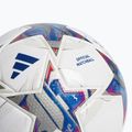 Focilabda adidas UCL PRO 23/24 white/silver metallic/bright cyan/royal blue méret 5 4