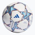 Focilabda adidas UCL Junior 290 League 23/24 white/silver metallic/bright cyan méret 4