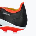 Futballcipő adidas Predator League FG core black/felhőfehér/szoláris piros 8