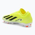 Férfi adidas X Crazyfast League FG csapat futballcipő napsárga/mag fekete/felhő fehér 3