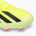 Férfi adidas X Crazyfast League FG csapat futballcipő napsárga/mag fekete/felhő fehér 8