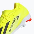 Férfi adidas X Crazyfast League FG csapat futballcipő napsárga/mag fekete/felhő fehér 10