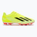 Férfi adidas X Crazyfast Club FxG csapat futballcipő napsárga/magfekete/felhőfehér 2