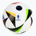 Focilabda adidas Fussballiebe Trainig Euro 2024 white/black/glow blue méret: 4