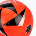 Focilabda adidas Fussballiebe Club Euro 2024 solar red/black/silver metallic méret: 4 3
