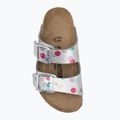 BIRKENSTOCK gyerek flip-flop Arizona BF Narrow elektromos metál pöttyös ezüst 5
