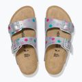 BIRKENSTOCK gyerek flip-flop Arizona BF Narrow elektromos metál pöttyös ezüst 10