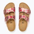 Gyerek papucsok BIRKENSTOCK Arizona Birko-Flor Narrow electric metallic copper hearts 3
