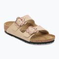 Gyerek papucsok BIRKENSTOCK Arizona Flowers Kids Birko-Flor sandcastle