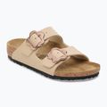 Gyerek papucsok BIRKENSTOCK Arizona Flowers Kids Birko-Flor sandcastle