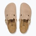 Papucsok BIRKENSTOCK Boston Suede Leather sandcastle 4