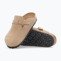 Papucsok BIRKENSTOCK Boston Suede Leather sandcastle 5
