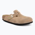Papucsok BIRKENSTOCK Boston Suede Leather sandcastle