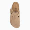 Papucsok BIRKENSTOCK Boston Suede Leather sandcastle 5