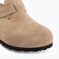 Papucsok BIRKENSTOCK Boston Suede Leather sandcastle 7
