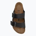 Papucsok BIRKENSTOCK Arizona Birko-Flor black/light gray 5