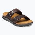Férfi papucsok BIRKENSTOCK Arizona Crosstown Oiled Leather Regular habana/black