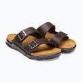 Férfi papucsok BIRKENSTOCK Arizona Crosstown Oiled Leather Regular habana/black 3