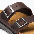 Férfi papucsok BIRKENSTOCK Arizona Crosstown Oiled Leather Regular habana/black 6