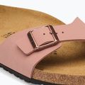 Női papucs BIRKENSTOCK Madrid Birkibuc Narrow rózsaszín agyag 6