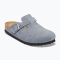 Papucsok BIRKENSTOCK Boston Suede Leather stone blue