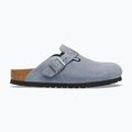 Papucsok BIRKENSTOCK Boston Suede Leather stone blue 2
