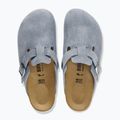 Papucsok BIRKENSTOCK Boston Suede Leather stone blue 4