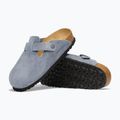 Papucsok BIRKENSTOCK Boston Suede Leather stone blue 5