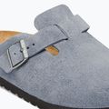 Papucsok BIRKENSTOCK Boston Suede Leather stone blue 6